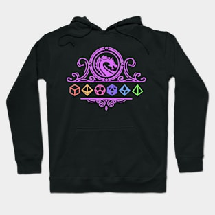 Rainbow Dragon Crest Hoodie